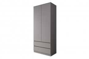 МОРИ МШ 900.2 Шкаф (графит) в Миассе - miass.mebel24.online | фото 1