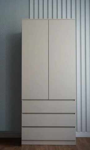 МОРИ МШ 900.2 Шкаф с 2-мя дв. и 3-мя ящ. ВЫСОКИЙ (Сатин) в Миассе - miass.mebel24.online | фото