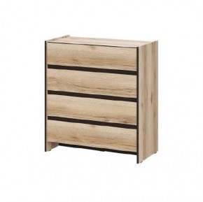 Прага Комод 4 ящика Серия 3 в Миассе - miass.mebel24.online | фото 2