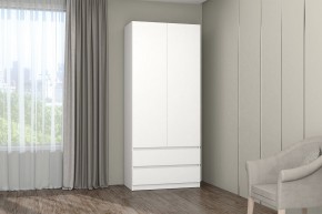 МС "Хилтон" Шкаф №3 900 (Белый текстурный) в Миассе - miass.mebel24.online | фото