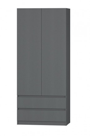 МС "Хилтон" Шкаф №3 900 (Графит) в Миассе - miass.mebel24.online | фото 2