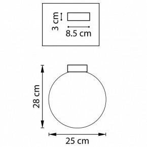 Накладной светильник Lightstar Globo 812033 в Миассе - miass.mebel24.online | фото 3