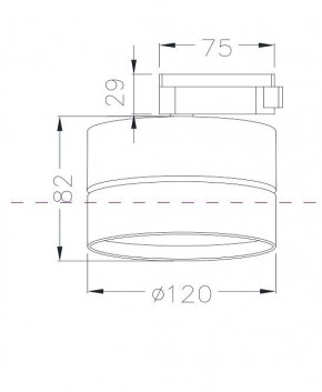 Накладной светильник Maytoni ONDA TR007-1-18W3K-B в Миассе - miass.mebel24.online | фото 4