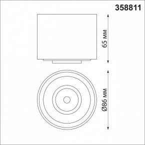 Накладной светильник Novotech Gesso 358811 в Миассе - miass.mebel24.online | фото 7