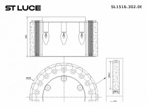 Накладной светильник ST-Luce Delight SL1516.302.06 в Миассе - miass.mebel24.online | фото 3