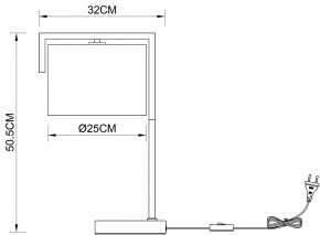 Настольная лампа декоративная Arte Lamp Aperol A5031LT-1PB в Миассе - miass.mebel24.online | фото 3
