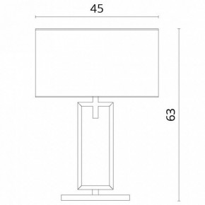 Настольная лампа декоративная Divinare Porta 5933/01 TL-1 в Миассе - miass.mebel24.online | фото 3