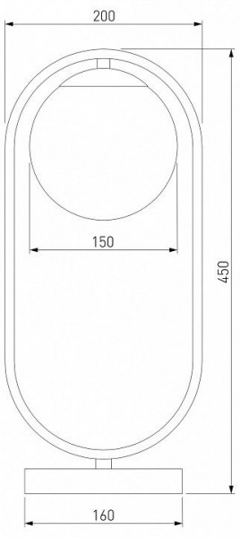 Настольная лампа декоративная Eurosvet Ringo 01138/1 золото в Миассе - miass.mebel24.online | фото 3