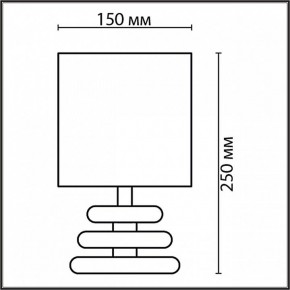 Настольная лампа декоративная Lumion Latza 8126/1Т в Миассе - miass.mebel24.online | фото 3