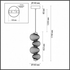 Настольная лампа декоративная Odeon Light Bruco 5096/17L в Миассе - miass.mebel24.online | фото 5