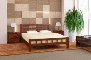 НАТАЛИ-5 Кровать из массива (Орех) в Миассе - miass.mebel24.online | фото