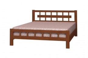 НАТАЛИ-5 Кровать из массива (Орех) в Миассе - miass.mebel24.online | фото 2