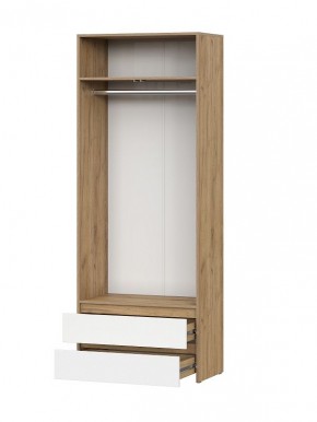 НЕКСТ 1 Спальный гарнитур (модульный) Дуб Золотой/Белый в Миассе - miass.mebel24.online | фото 11