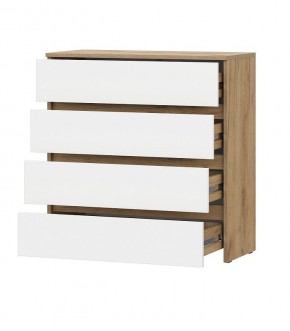 НЕКСТ 1 Спальный гарнитур (модульный) Дуб Золотой/Белый в Миассе - miass.mebel24.online | фото 7