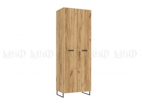 НЭНСИ LOFT Шкаф 2-х ств. 800 (Дуб крафт) в Миассе - miass.mebel24.online | фото 1
