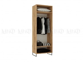 НЭНСИ LOFT Шкаф 2-х ств. 800 (Дуб крафт белый) в Миассе - miass.mebel24.online | фото 2