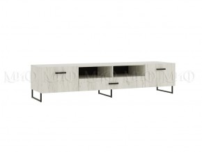 НЭНСИ LOFT Тумба ТВ 2000 (Дуб крафт белый) в Миассе - miass.mebel24.online | фото