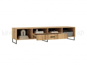 НЭНСИ LOFT Тумба ТВ 2000 (Дуб крафт белый) в Миассе - miass.mebel24.online | фото 2