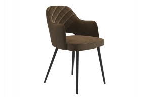 ОКСФОРД Стул (кофе/черный) в Миассе - miass.mebel24.online | фото
