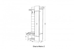 ОЛЬГА-МИЛК 2 Прихожая в Миассе - miass.mebel24.online | фото 2