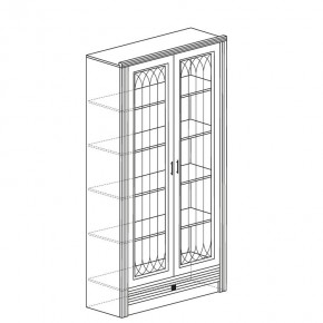 ОРЛЕАН Гостиная (модульная) серый в Миассе - miass.mebel24.online | фото 3