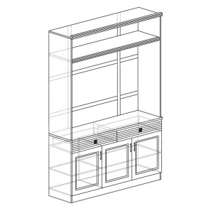 ОРЛЕАН Гостиная (модульная) серый в Миассе - miass.mebel24.online | фото 5