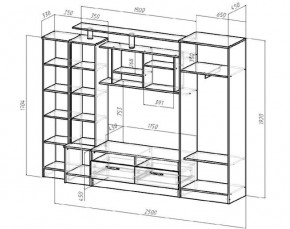 ОСКАР Гостиная (ЯШТ/ЯШС) в Миассе - miass.mebel24.online | фото 2