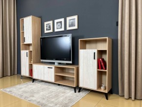 ОСКАР TRIO Гостиная (дуб золотой/сосна белая loft) в Миассе - miass.mebel24.online | фото 3