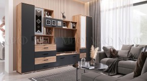 Пенал Белла (Сандал, Графит/Дуб крафт) в Миассе - miass.mebel24.online | фото 5