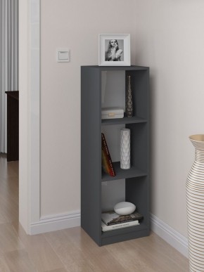 Пенал открытый мини Дублин (Графит) в Миассе - miass.mebel24.online | фото 2