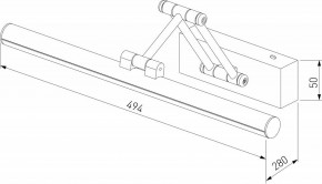 Подсветка для картины Elektrostandard Monza a064138 в Миассе - miass.mebel24.online | фото 4