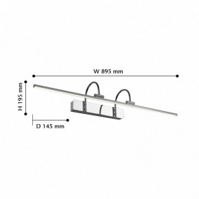 Подсветка для картины Favourite Strenuus 2431-3W в Миассе - miass.mebel24.online | фото 2