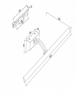 Подсветка для картины Maytoni Fino MIR003WL-L12CH в Миассе - miass.mebel24.online | фото 4