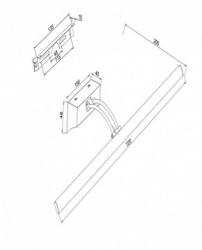 Подсветка для картины Maytoni Fino MIR003WL-L16CH в Миассе - miass.mebel24.online | фото 2