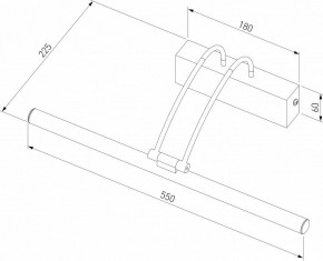 Подсветка для зеркала Elektrostandard Simple a063698 в Миассе - miass.mebel24.online | фото 3