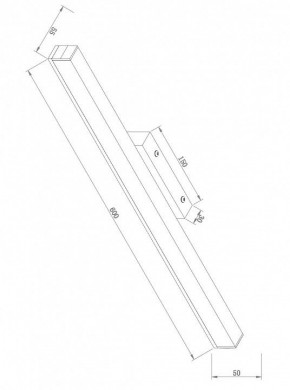 Подсветка для зеркала Maytoni Fichte MIR012WL-L14W4K в Миассе - miass.mebel24.online | фото 3