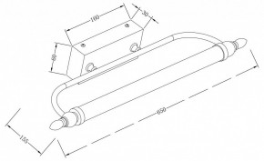 Подсветка для зеркала Maytoni Oculus MIR014WL-L12C3K в Миассе - miass.mebel24.online | фото 3