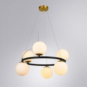 Подвесная люстра Arte Lamp Alcor A2224SP-6BK в Миассе - miass.mebel24.online | фото 2