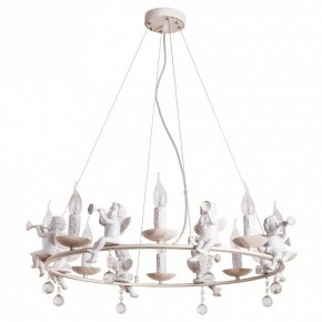 Подвесная люстра Arte Lamp Amur A1133SP-8WG в Миассе - miass.mebel24.online | фото 2