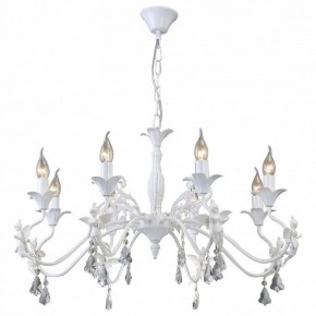 Подвесная люстра Arte Lamp Angelina A5349LM-8WH в Миассе - miass.mebel24.online | фото 3