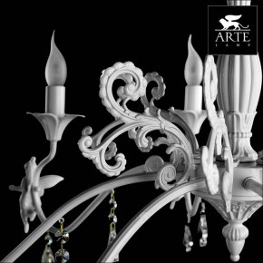 Подвесная люстра Arte Lamp Angelina A5349LM-8WH в Миассе - miass.mebel24.online | фото 6