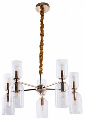 Подвесная люстра Arte Lamp Charm A1623LM-10GO в Миассе - miass.mebel24.online | фото