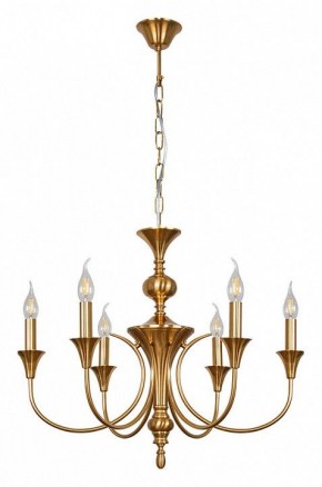 Подвесная люстра Arte Lamp Collinetta A4094LM-6PB в Миассе - miass.mebel24.online | фото 2