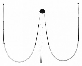 Подвесная люстра Arte Lamp Klimt A2850SP-38BK в Миассе - miass.mebel24.online | фото