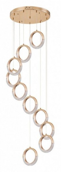Подвесная люстра Arte Lamp Montana A7777SP-10GO в Миассе - miass.mebel24.online | фото