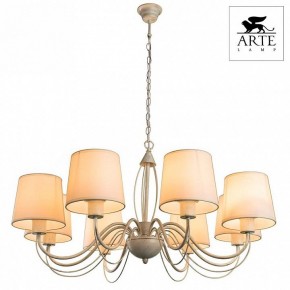 Подвесная люстра Arte Lamp Orlean A9310LM-8WG в Миассе - miass.mebel24.online | фото 2