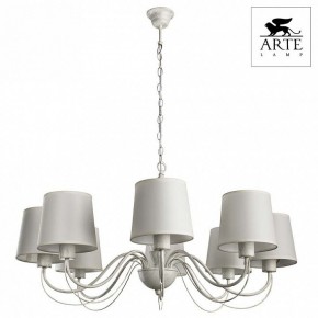 Подвесная люстра Arte Lamp Orlean A9310LM-8WG в Миассе - miass.mebel24.online | фото 3