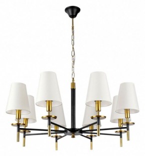 Подвесная люстра Arte Lamp Riccardo A4075LM-8BK в Миассе - miass.mebel24.online | фото 2