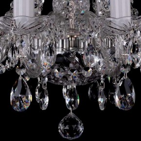 Подвесная люстра Bohemia Ivele Crystal 1402 1402/10/160/Ni в Миассе - miass.mebel24.online | фото 3