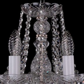 Подвесная люстра Bohemia Ivele Crystal 1402 1402/10/160/Ni в Миассе - miass.mebel24.online | фото 4